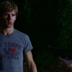 Ryan Kwanten in una scena dell'episodio 'Timebomb' della serie True Blood