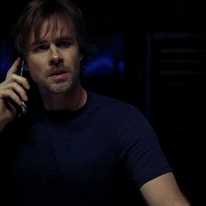 Sam Trammell in una scena dell'episodio 'Timebomb' della serie True Blood