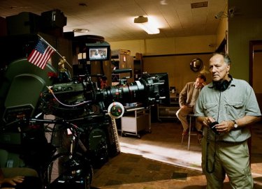 Il regista Werner Herzog sul set del film Bad Lieutenant: Port of Call New Orleans