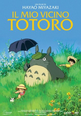 La locandina italiana de Il mio vicino Totoro