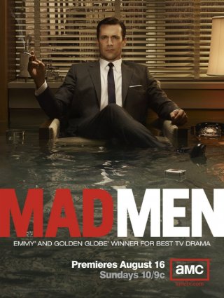 Una locandina della terza stagione di Mad Men