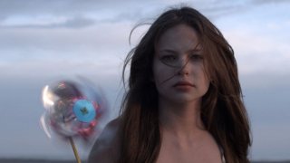 Daveigh Chase in una scena di S. Darko