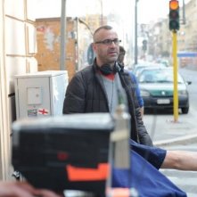 Il regista Pasquale Marrazzo sul set di Sogno il mondo il venerdì