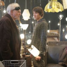 Bruce Dern, Chris Massoglia e Haley Bennett in una scena del film The Hole in 3D