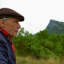 Il regista Jacques Rivette sul set del film Questione di punti di vista