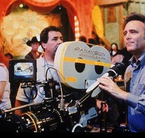 Il regista Joe Dante sul set di Looney Tunes Back in Action