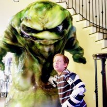 Jimmy Bennett in una sequenza del film Il mistero della pietra magica