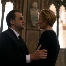 Pippo Delbono e Tilda Swinton in una scena del film Io sono l'amore