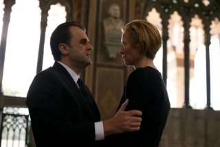Pippo Delbono e Tilda Swinton in una scena del film Io sono l'amore