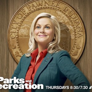 Poster promozionale della stagione 2 di Parks and Recreation
