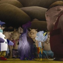 Una scena del film d'animazione Yona Yona Penguin