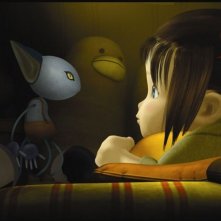 Una scena del film d'animazione Yona Yona Penguin di Rintaro