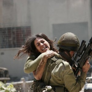 Una scena del film Lebanon