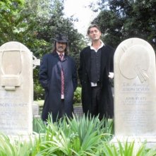 Biagio Propato e Salvatore Sansone in un'immagine del documentario Poeti di Toni D'Angelo