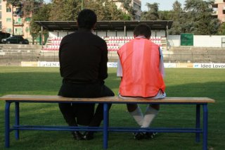 Un'immagine del film Piede di Dio