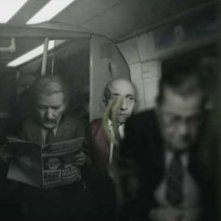 Una scena del film Metropia