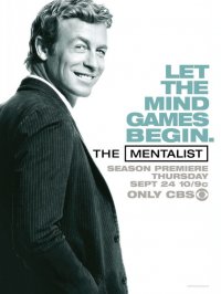 Un poster della stagione 2 di The Mentalist