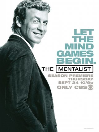 Un poster della stagione 2 di The Mentalist
