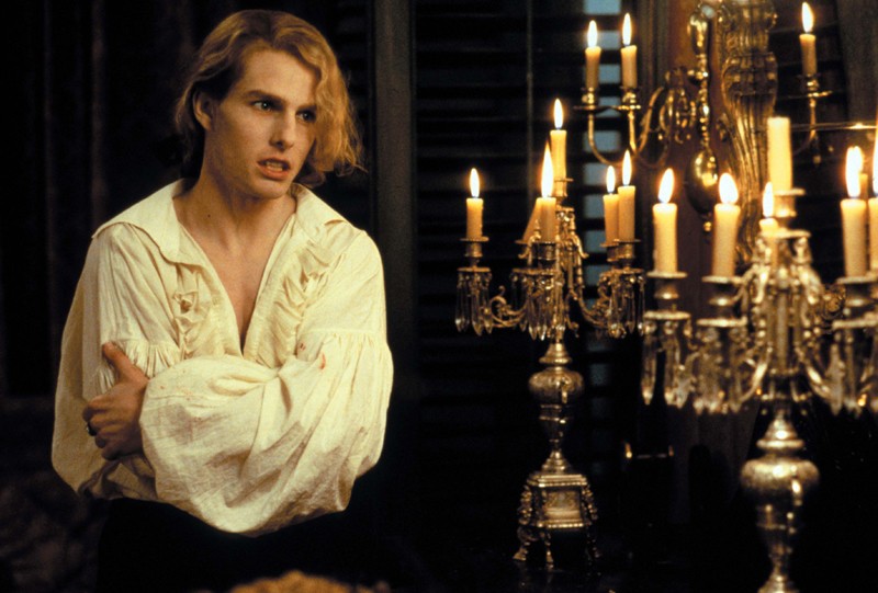 Tom Cruise è Lestat de Lioncourt nel film Interview with the Vampire