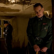 Michael Fassbender in un'immagine di Bastardi senza gloria