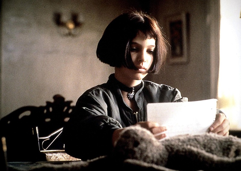 Natalie Portman (Matilda) nel film Leon: the Professional