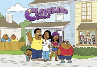 Poster con sviluppo orizzontale della serie The Cleveland Show