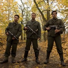 Til Schweiger Samm Levine E Eli Roth In Una Scena Del Film Bastardi Senza Gloria 128060