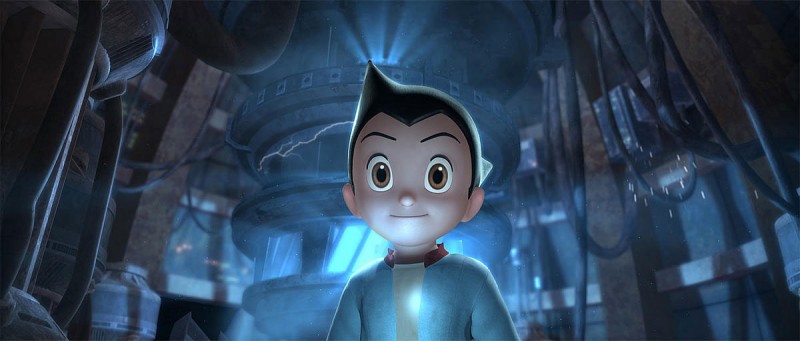 La locandina di un recente film di Astro Boy