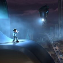 Un'immagine tratta dall'atteso film d'animazione Astro Boy, diretto da David Bowers
