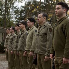 Una scena del film Bastardi senza gloria, war movie diretto da Quentin Tarantino