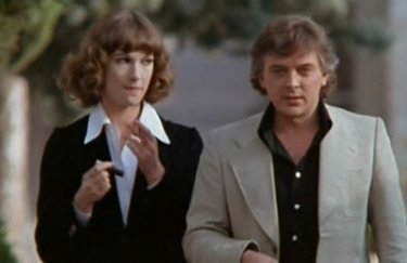 David Hemmings e Daria Nicolodi in una scena del film Profondo Rosso (1975)