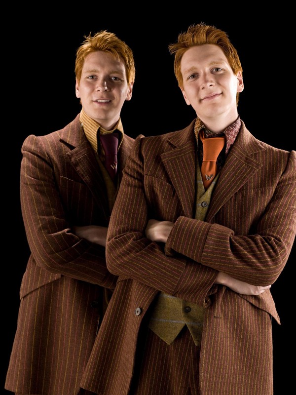 I Gemelli James E Oliver Phelps George E Fred Weasley In Una Foto Per Il Film Di Harry Potter E Il Principe Mezzosangue 128279