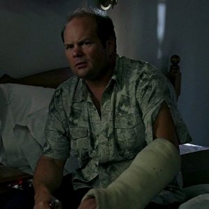 Il detective Andy Bellefleur (Chris Bauer) in una scena dell'episodio 'New World In My View' della serie True Blood