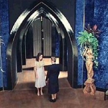 Jessica Harper e Alida Valli in una scena del film Suspiria (1977)