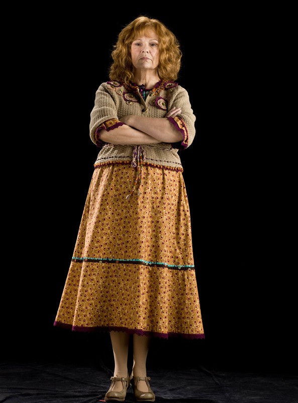 Julie Walters E Molly Weasley In Una Foto Promo Del Film Harry Potter E Il Principe Mezzosangue 128236