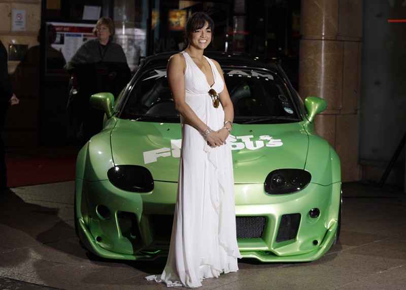 Michelle Rodriguez Alla Premiere Inglese Del Film Fast And Furious Solo Parti Originali Nel Marzo 2009 128227