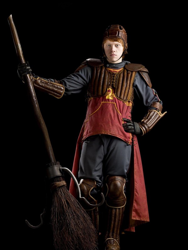 Rupert Grint Ron Weasley Con La Divisa Da Quidditch Per Il Film Harry Potter E Il Principe Mezzosangue 128276