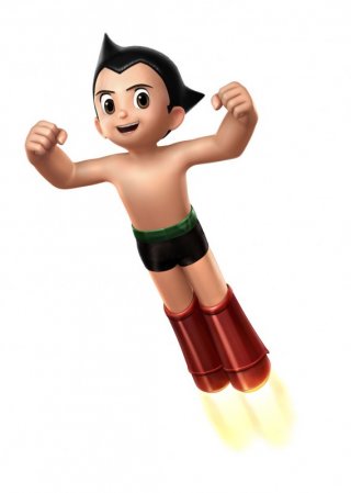 Un'immagine promozionale del film d'animazione Astro Boy