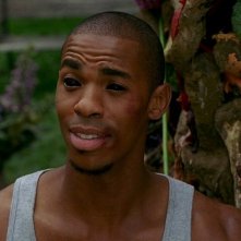 Un primo piano di Eggs (Mehcad Brooks) in una scena dell'episodio 'New World In My View' della serie True Blood