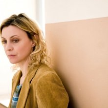 Un primo piano di Margherita Buy, protagonista del film Lo spazio bianco di Francesca Comencini