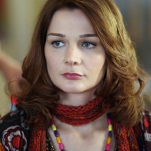 Heather Burns in una scena della nuova serie HBO Bored to Death