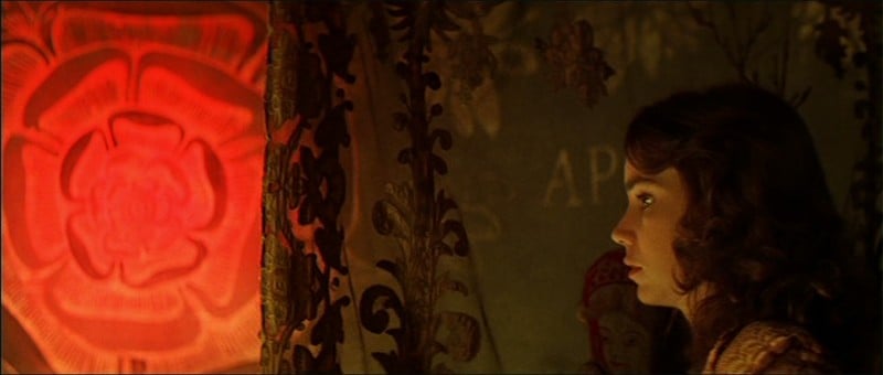 Jessica Harper in una sequenza conclusiva del film Suspiria (1977)