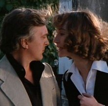 David Hemmings e Daria Nicolodi in una scena del film Profondo Rosso (1975)
