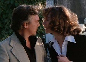 David Hemmings e Daria Nicolodi in una scena del film Profondo Rosso (1975)