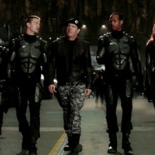 Adewale Akinnuoye-Agbaje, Said Taghmaoui, Channing Tatum, Dennis Quaid, Marlon Wayans, Rachel Nichols e Ray Park nel film G.I. Joe: Rise of Cobra