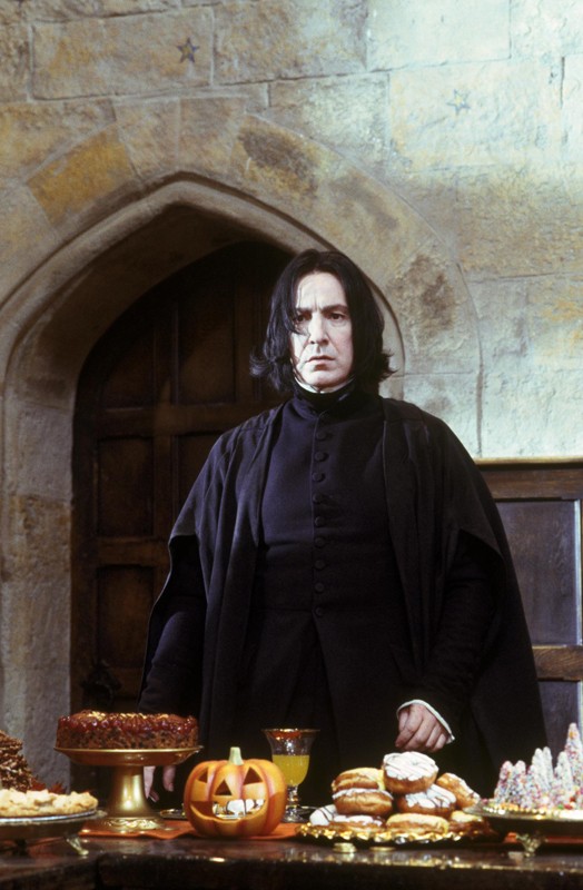 Alan Rickman E Il Professor Severus Piton In Una Scena Del Film Harry Potter E La Pietra Filosofale 129024