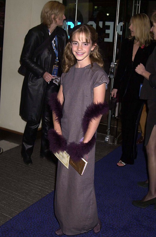 Emma Watson Alla Premiere Londinese Del Film Harry Potter E La Pietra Filosofale 129096