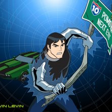 Kevin Levin in un wallpaper della serie animata Ben 10