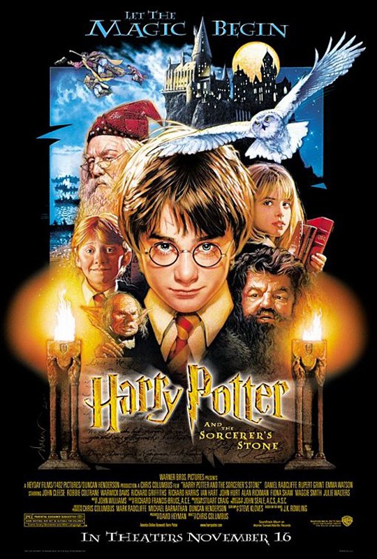La Locandina Del Film Harry Potter E La Pietra Filosofale 129082