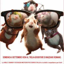 La locandina di un'avventurosa giornata dedicata ai porcellini d'India, al film G-Force e a tutti i bambini che amano l'avventura.